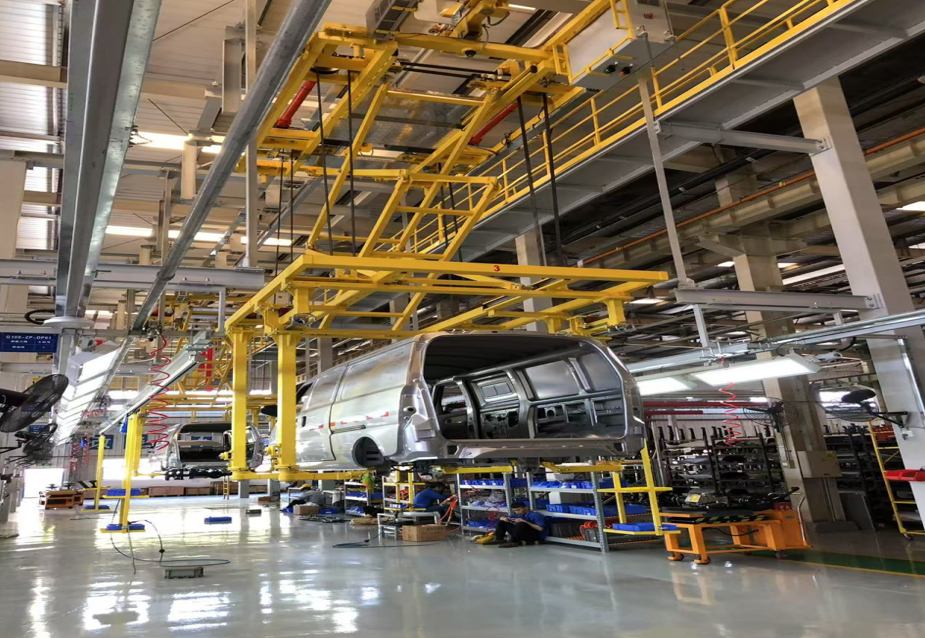 G100&G100P電動(dòng)物流車開發(fā)項(xiàng)目總裝裝配線